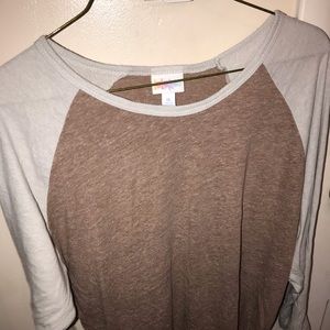 XL Randy Brown and Beige LuLaRoe